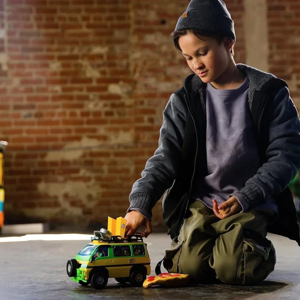 NEW TMNT RC Car Van Remote Control Teenage Mutant Ninja Turtles Toy Pizza Blaste